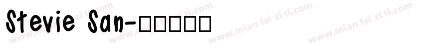Stevie San字体转换